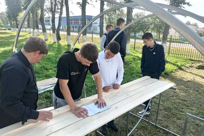 Жители Копачёвского сельсовета создают уют там, где живут