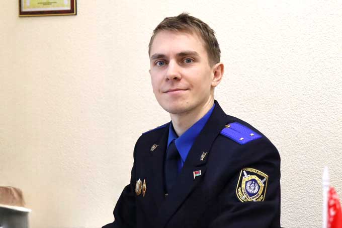 Следователь Виктор Козлов: о работе и увлечениях.