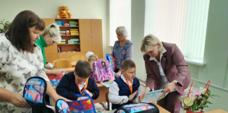 Посмотрите, как прошла праздничная линейка в Мстиславской школе-интернате