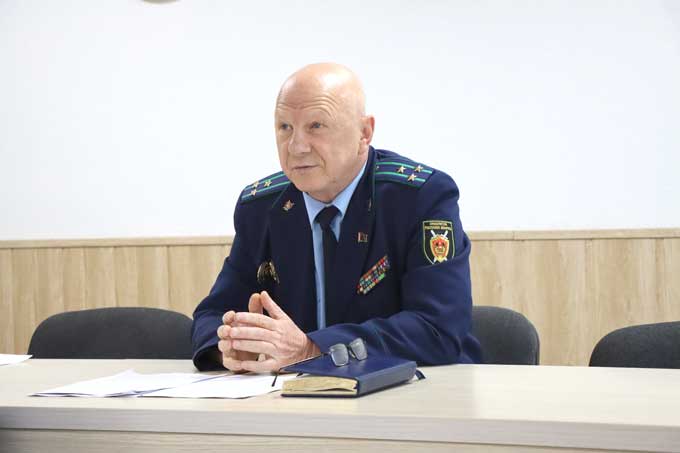 Прокурор рассказал, как обстоят дела с преступностью в районе.