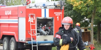 В Мстиславле отработали действия при взрыве на котельной.