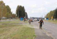 В аг. Мазолово — на "Дожинки". Последние штрихи к празднику