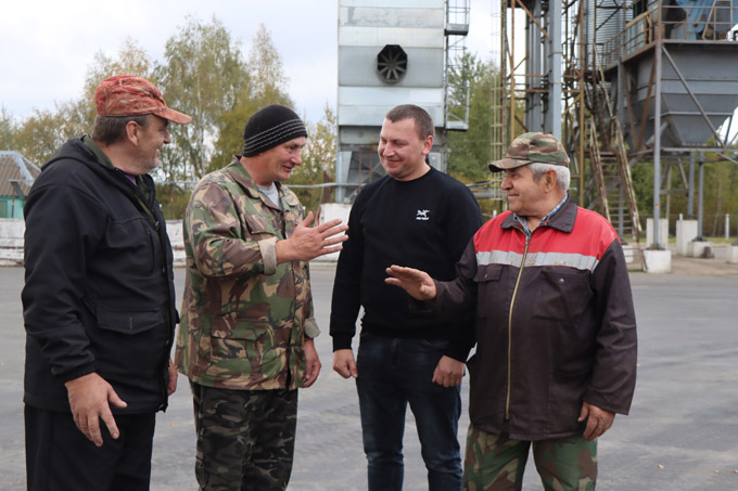 Как работает лучшее звено операторов сушилки из ОАО «Октябрь»