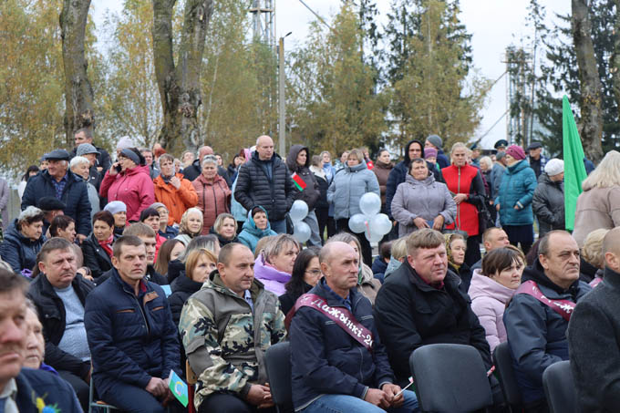 Дожинки в Мазолово.