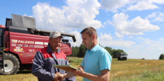 Узнали, кто лидер по производству зерна в районе