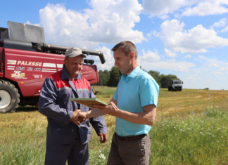 Узнали, кто лидер по производству зерна в районе