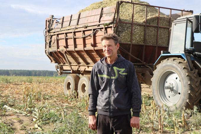 Посмотрите, как идут работы на полях Мстиславщины