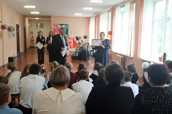 Как РО РОО «Белая Русь» поддержала проект Подсолтовской школы