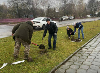 Как украсили аг. Ходосы депутаты и жители