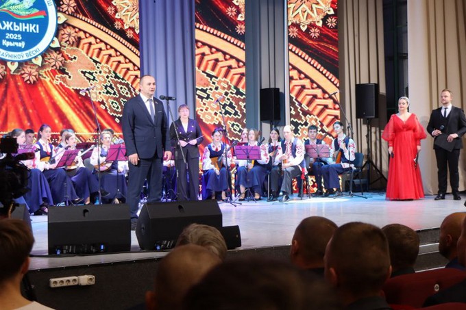 В Кричеве чествуют героев жатвы