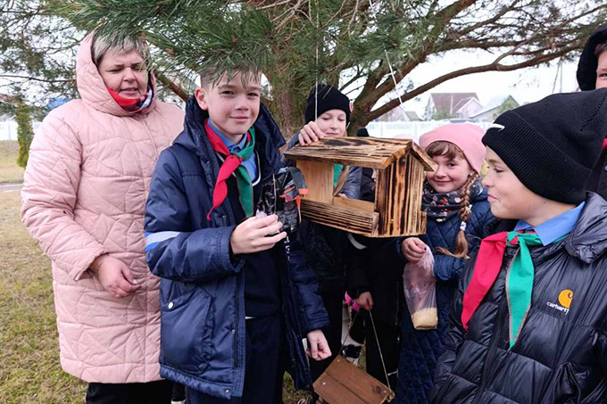 Как прошла акция «Птичьи кормушки» для школьников
