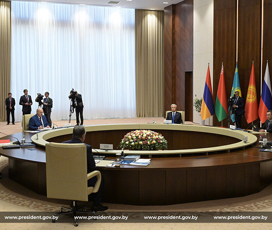 Президент Беларуси принял участие в саммите Организации Договора о коллективной безопасности