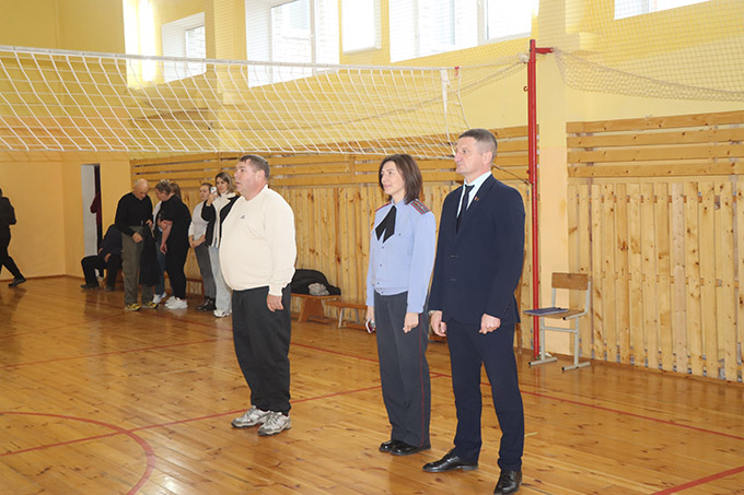 Как в Мстиславле прошли соревнования по волейболу