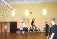 Как в Мстиславле прошли соревнования по волейболу