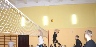 Как в Мстиславле прошли соревнования по волейболу