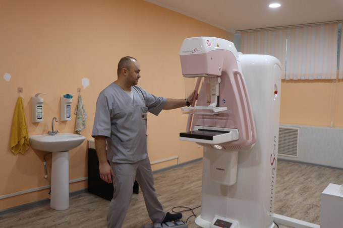 В Мстиславской больнице заработал маммограф