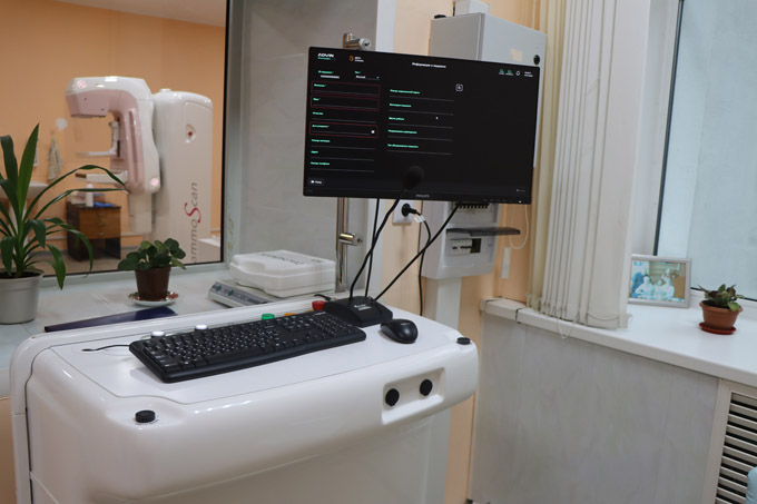 В Мстиславской больнице заработал маммограф