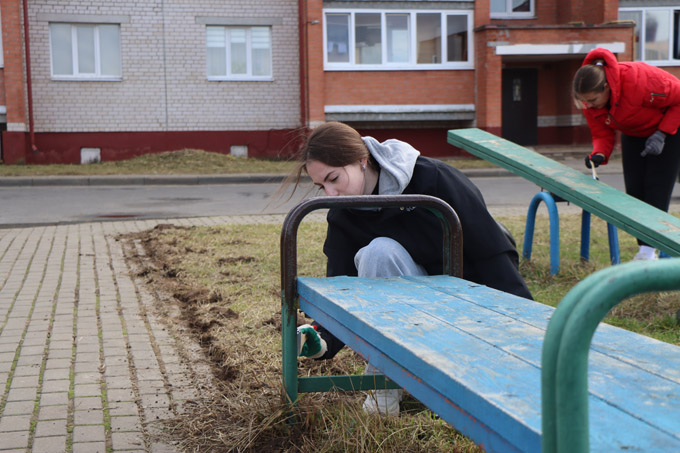 В Мстиславле прошла акция «Чистый двор — комфортная жизнь»