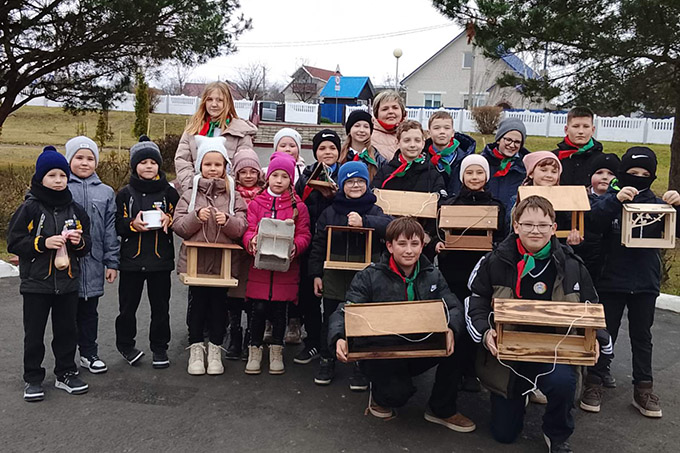 Как прошла акция «Птичьи кормушки» для школьников