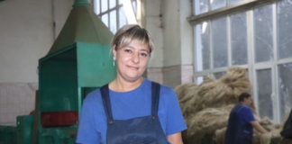 О мастере смены №3 ОАО «Мстиславльлён» Ирине Потапнёвой