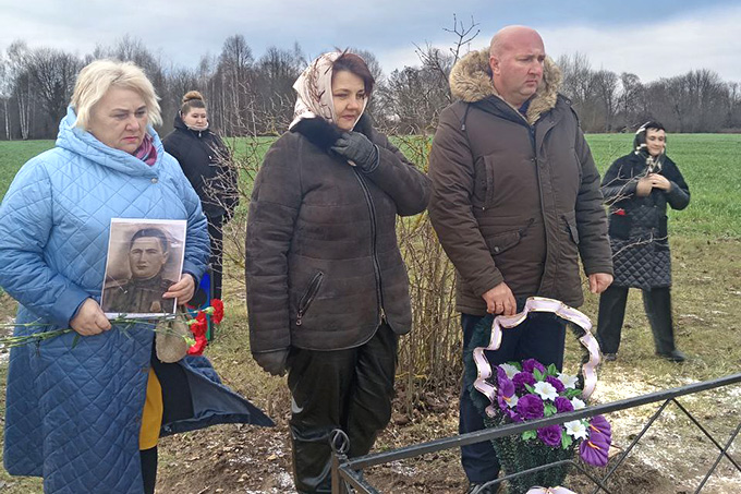 В деревне Ракитенка почтили память солдат, павших в годы Великой Отечественной войны