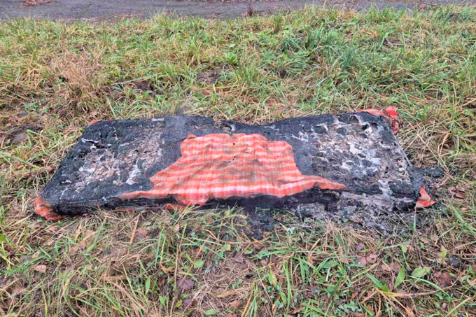 Пожар в Мишнях: соседи спасли погорельца.