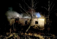 В Мстиславском районе из-за самодельной бани в доме произошёл пожар.