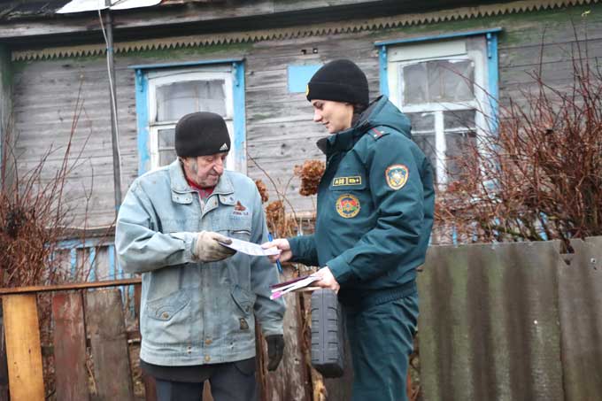 Как спасатели Мстиславля проводят рейды