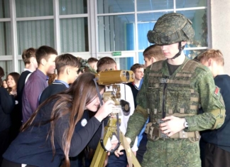 День открытых дверей: Военная академия раскрыла свои секреты мстиславским школьникам.