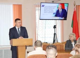 Юрий Блахин обсудил с коллективом райпо итоги второго заседания VII ВНС.