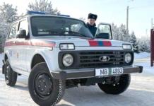 Мстиславский РОЧС получил в подарок новую LADA NIVA.
