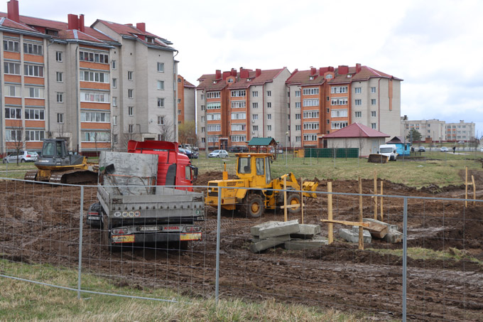 Узнали, где в Мстиславле строят новый детский сад с бассейном