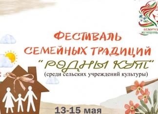 Фестиваль семейных традиций в районе: что, где, когда