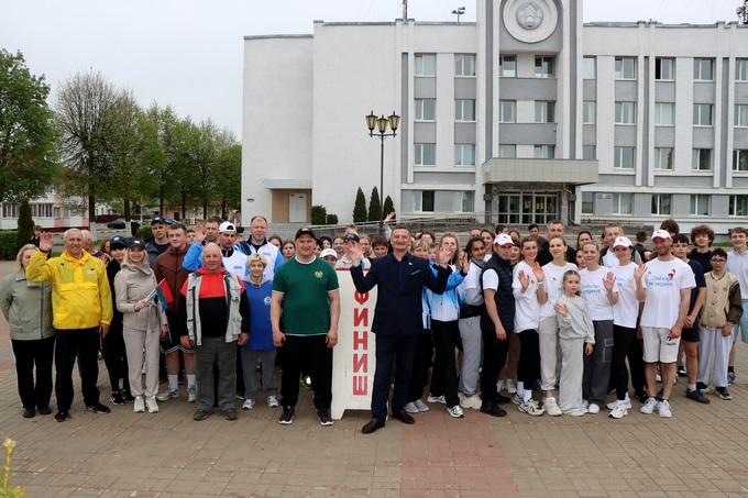 Бег памяти: в Мстиславле состоялся забег ко Дню Победы