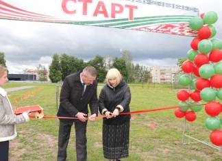 В Мстиславле открыли новую полосу препятствий.