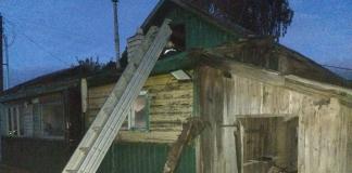 В Мстиславле произошёл пожар