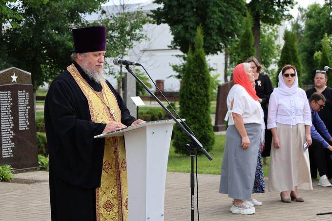 В Мстиславле прошёл митинг-реквием «Звон скорби»