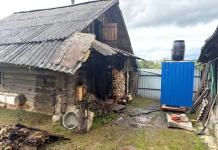 В агрогородке Коробчино произошёл пожар.