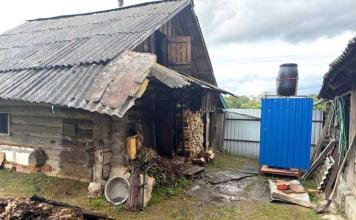 В агрогородке Коробчино произошёл пожар.