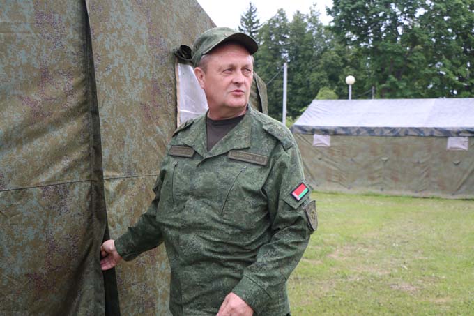Как проходили учебно-полевые сборы для школьников в Мстиславском районе