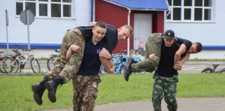 Как проходили учебно-полевые сборы для школьников в Мстиславском районе.