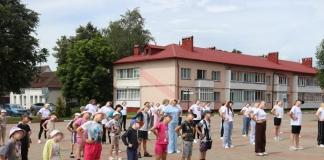 В ритме спорта. Народная зарядка собрала жителей Мстиславля