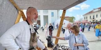 Сергей Кудиков представил район на Минском фестивале народных ремёсел