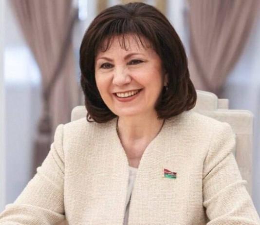 Наталья Кочанова поздравляет белорусов с Днём Независимости Республики Беларусь.