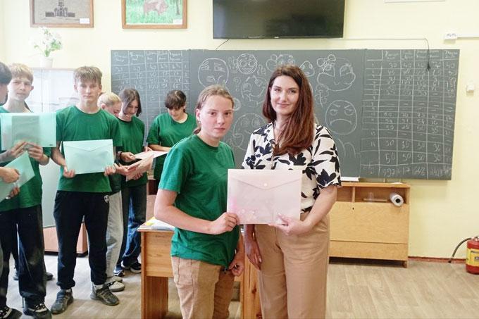 Как прошла встреча с участниками экологического студотряда в аг. Ходосы