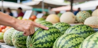 Сезон бахчевых. Выбираем безопасный и спелый арбуз или дыню