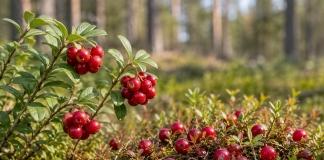 В Могилёвской области определили сроки сбора брусники и клюквы