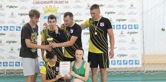 Мстиславские волейболисты стали лучшими на волейбольном турнире в Хиславичах