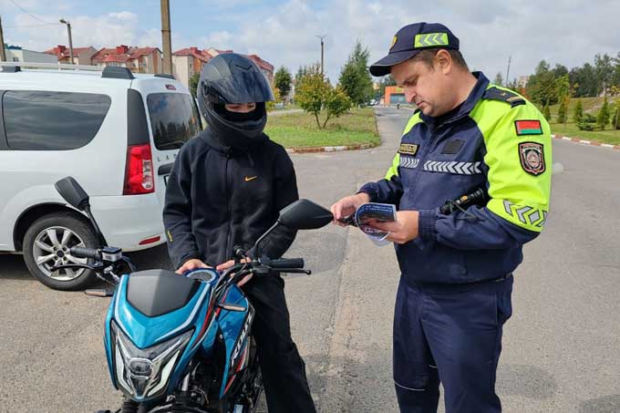 «Внимание — дети!»: в Мстиславле ГАИ напомнила водителям о безопасности школьников