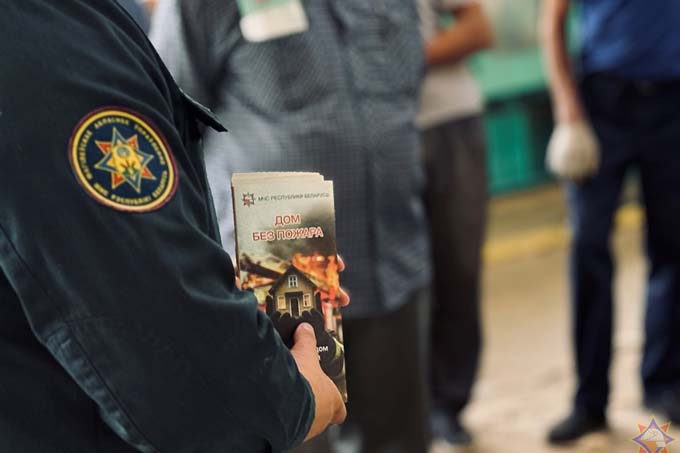 Спасатели проверили общежитие ОАО  «Мстиславльлён». Итоги рейда.